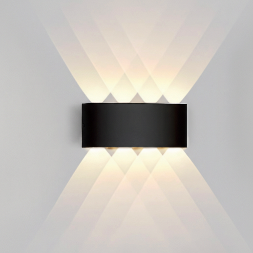 Minimalist Iron & Acrylic Wall Light