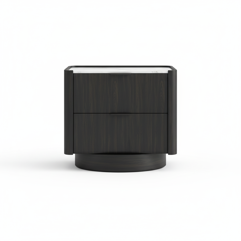 Eclipse Smoked Oak Nightstand