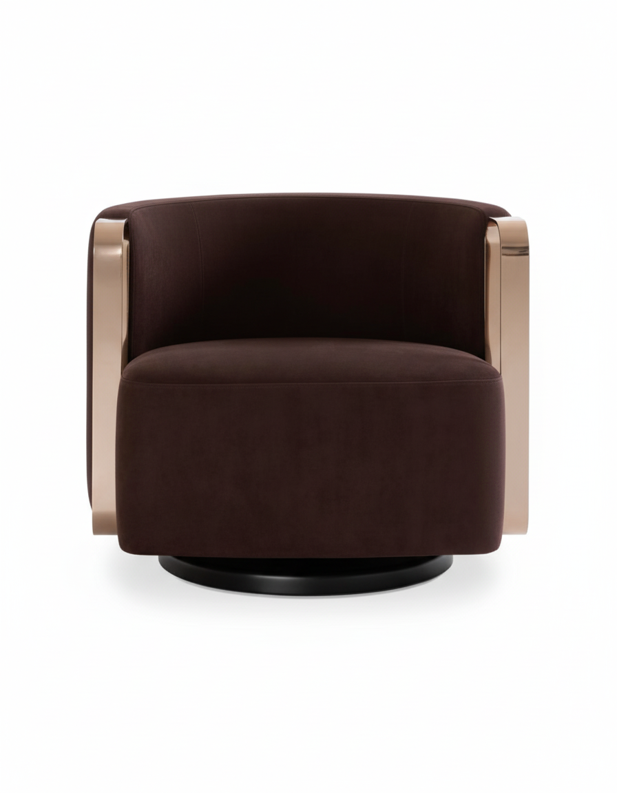 Bordeaux Swivel Lounge Chair
