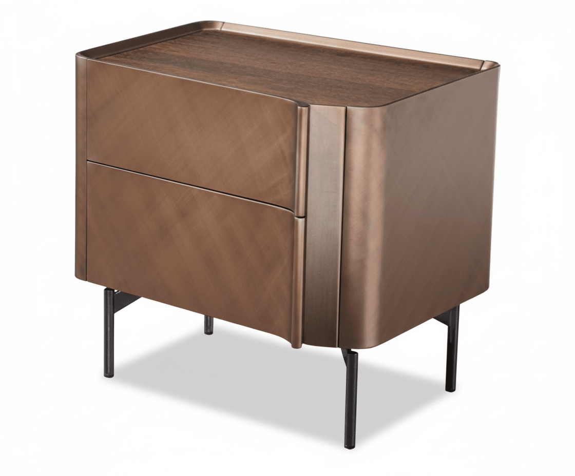 Stellan Modernist Bedside Cabinet - Altera