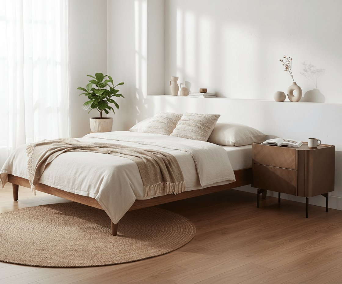 Stellan Modernist Bedside Cabinet - Altera