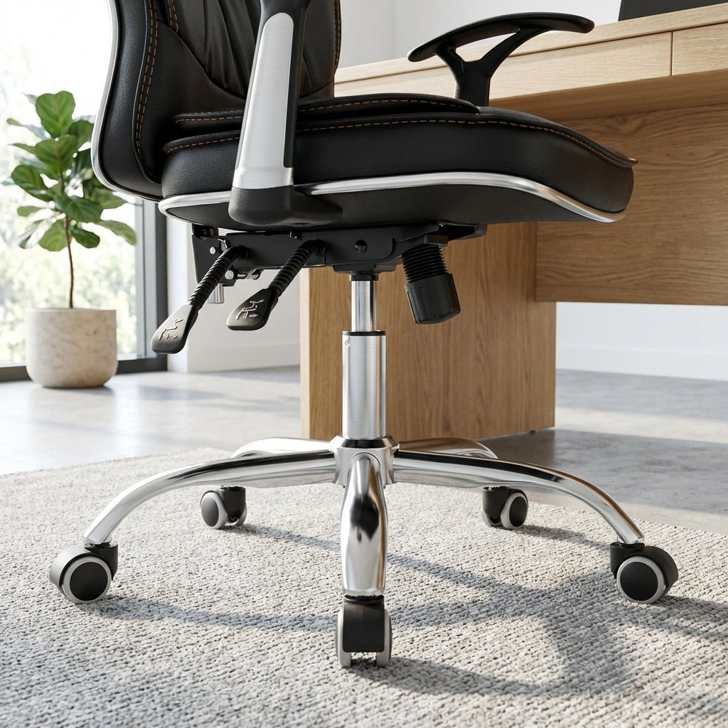 Stellenbosch Full - Grain Leather Executive Chair - Altera