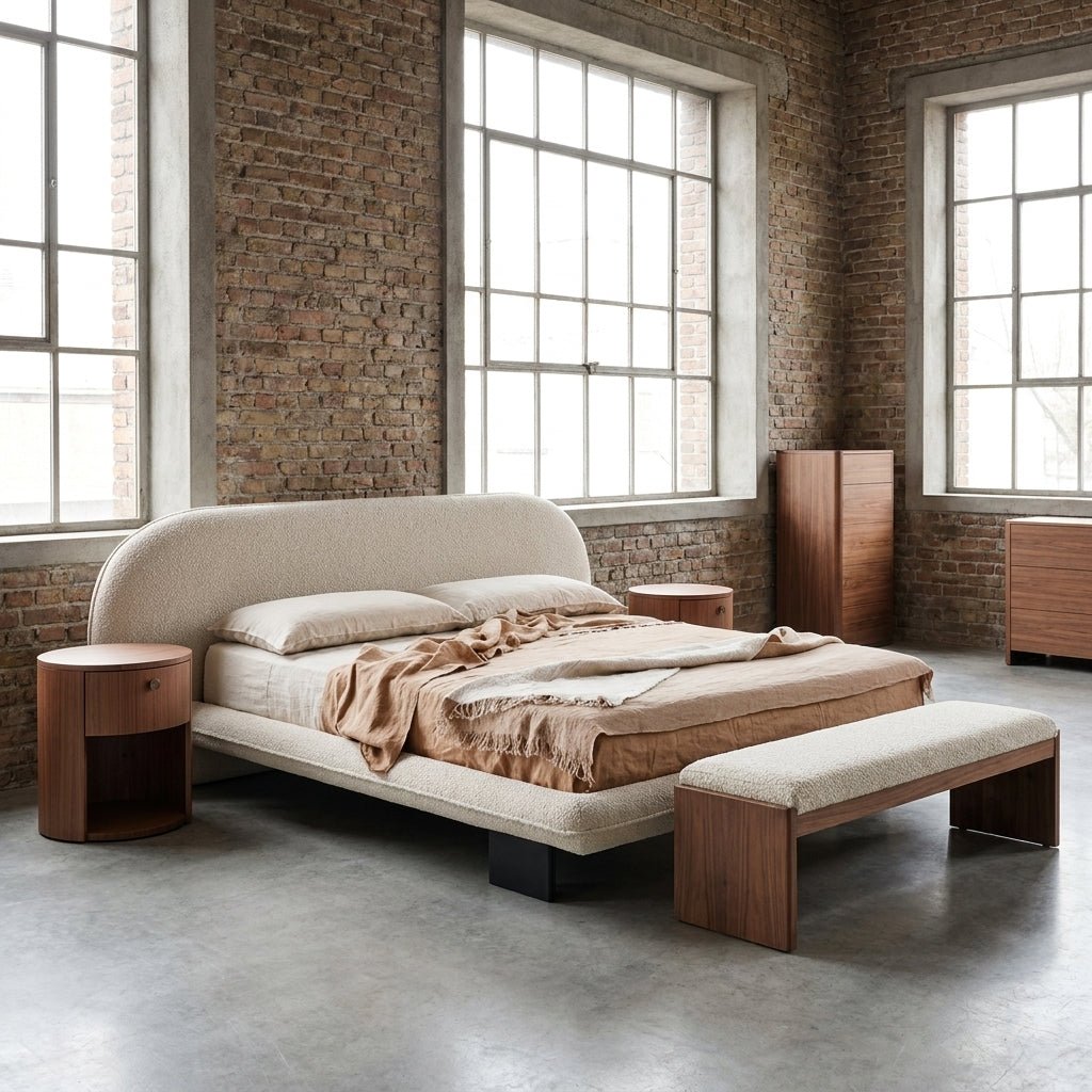 Tavira Upholstered Bed - Altera