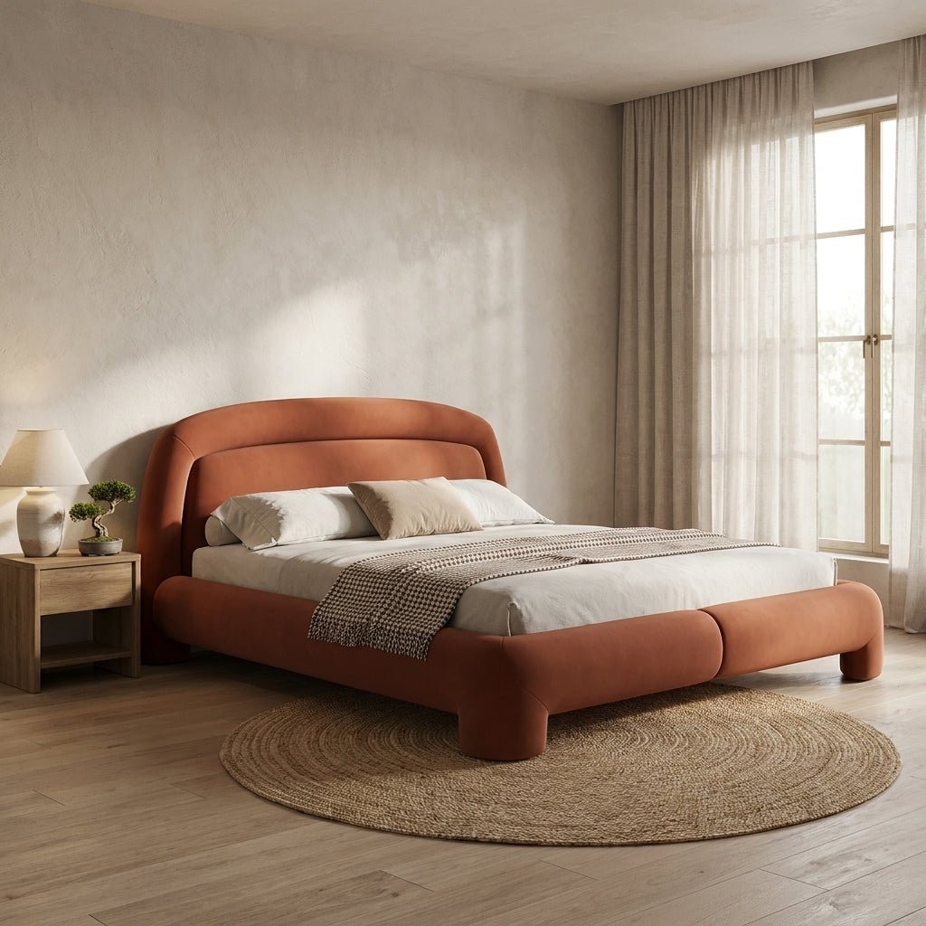 Terracotta King Bed - Altera