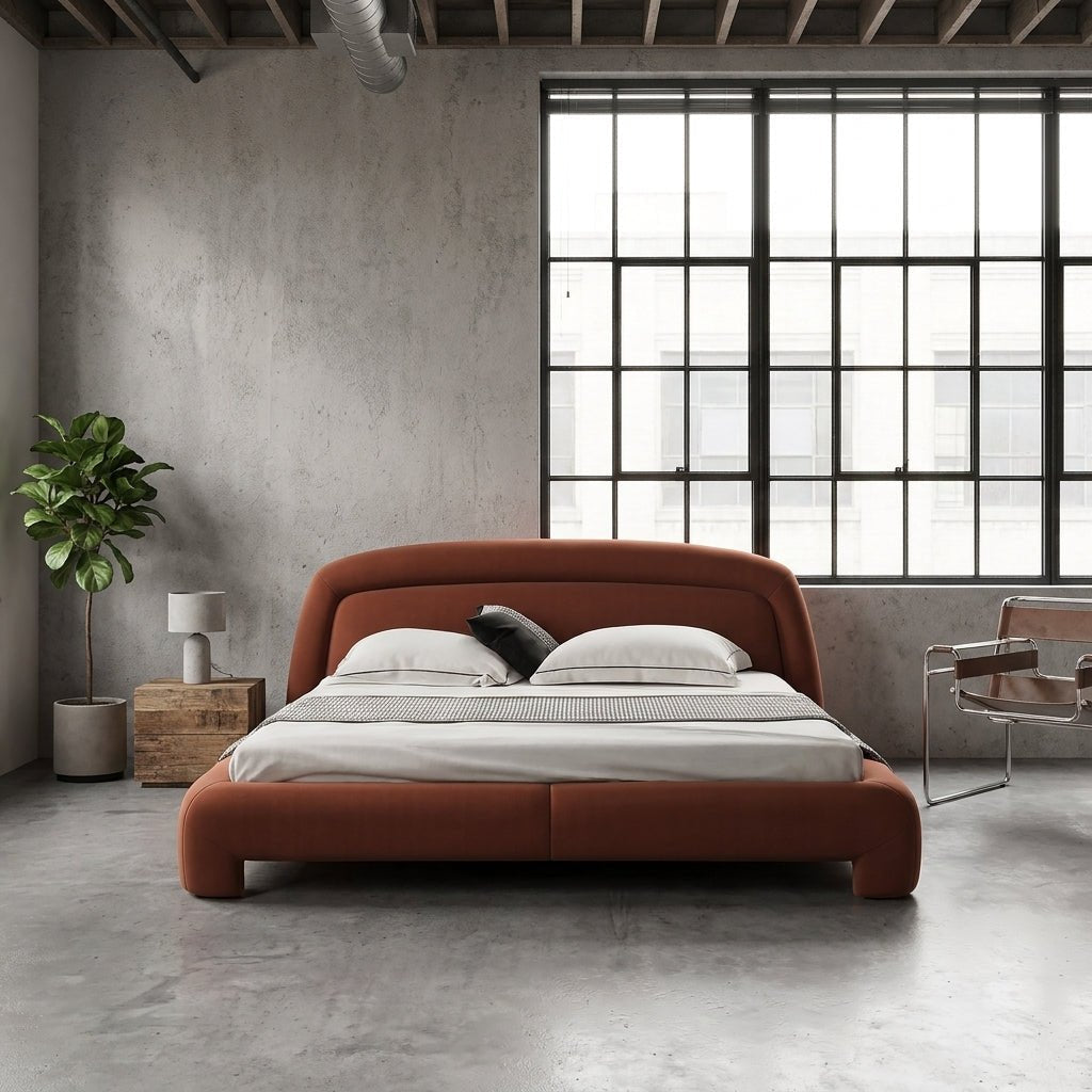 Terracotta King Bed - Altera