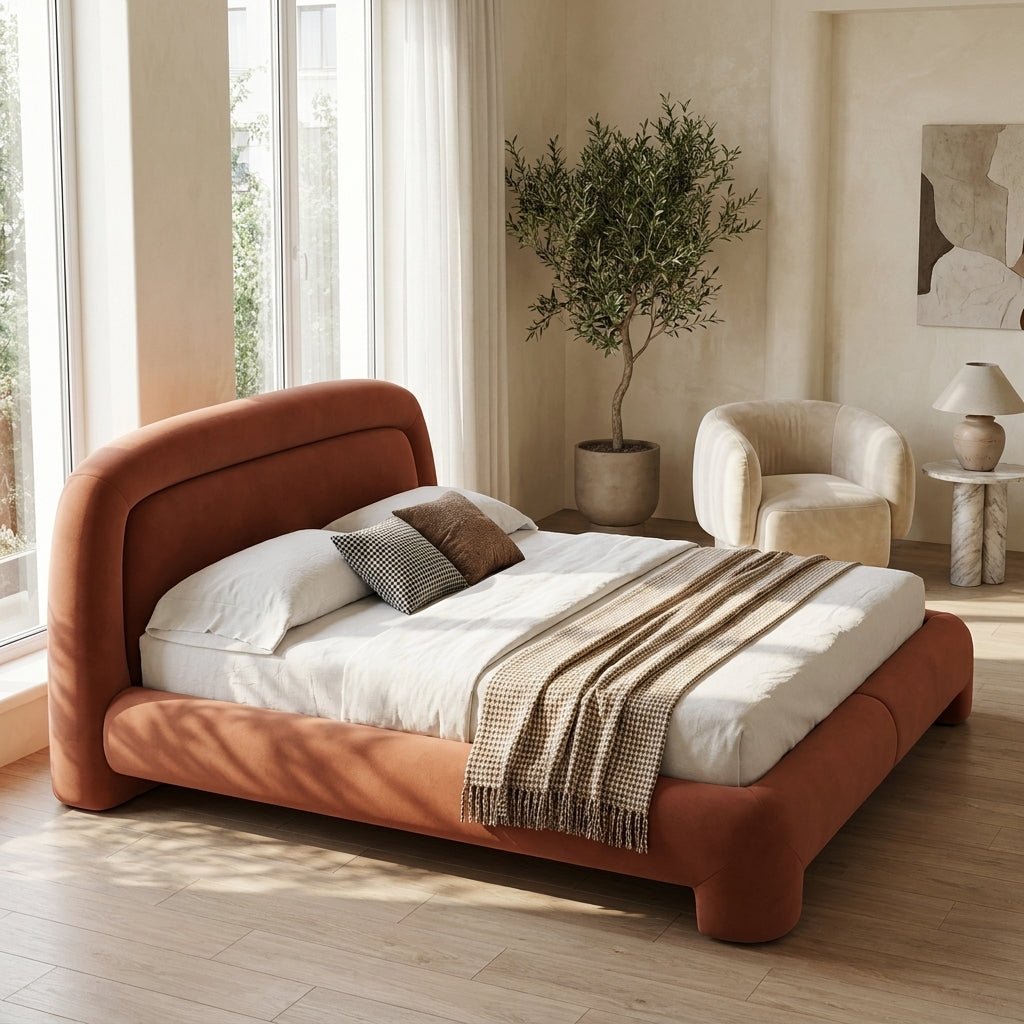 Terracotta King Bed - Altera