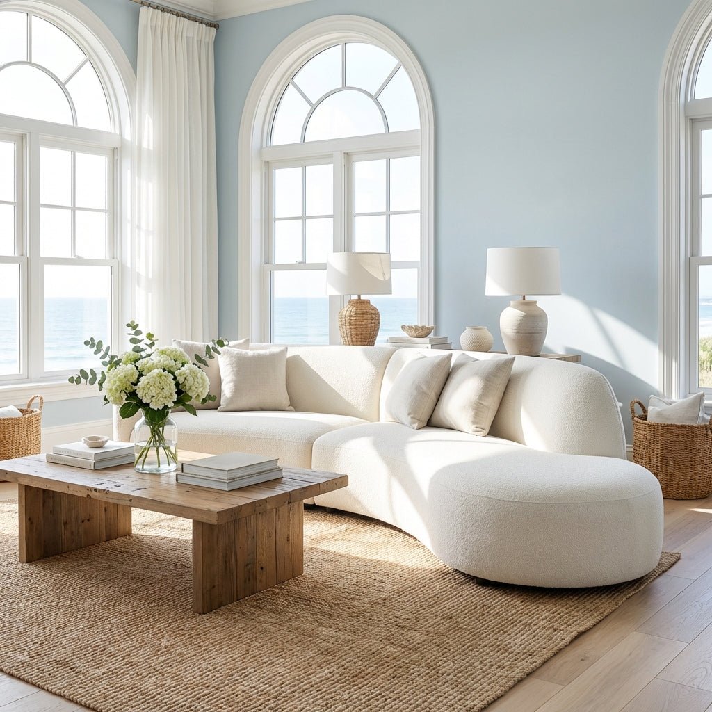 The Auckland Wool Fabric Sofa - Altera