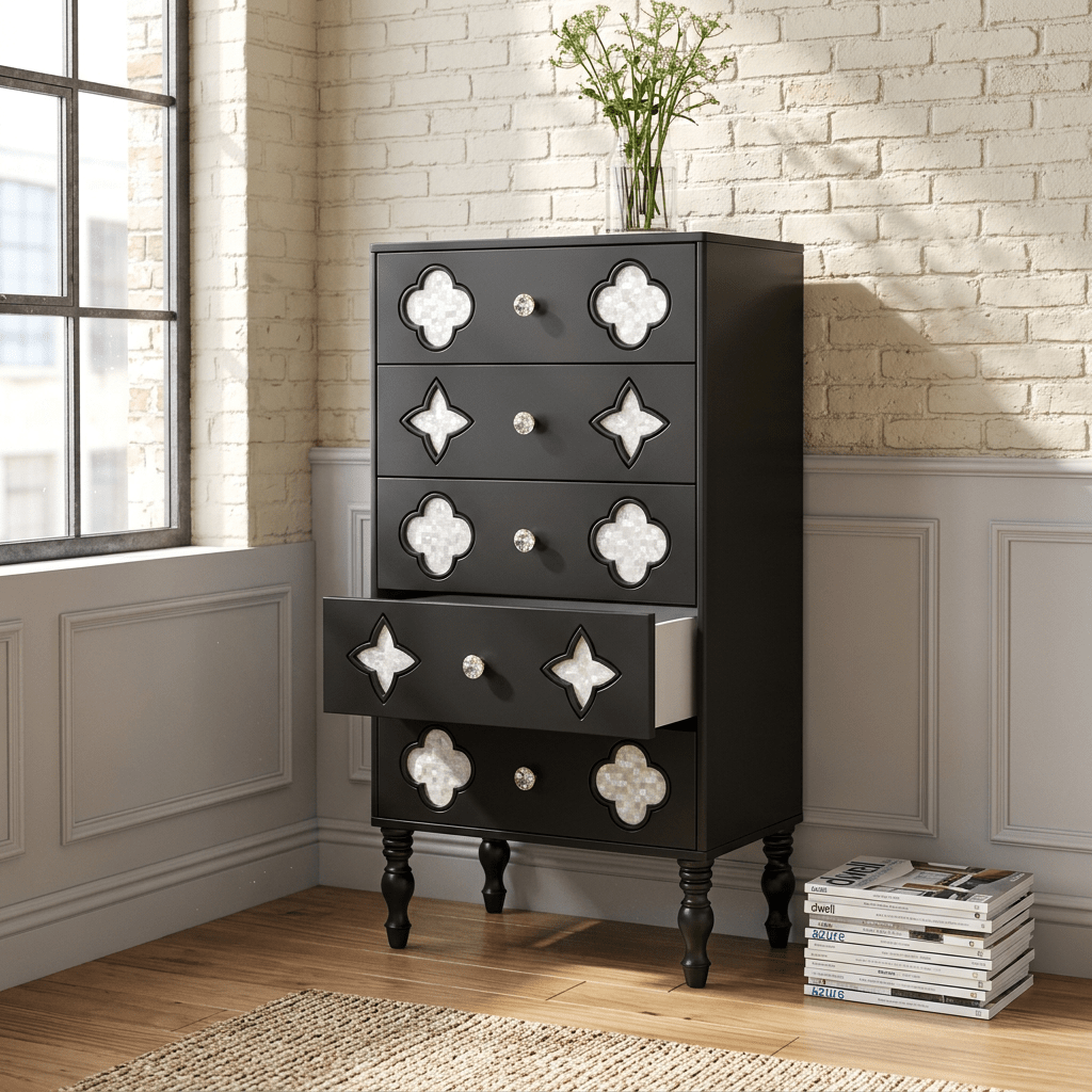 The Fritillaria Five-Drawer Chest