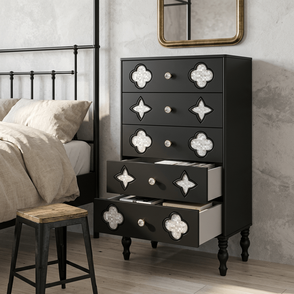 The Fritillaria Five-Drawer Chest