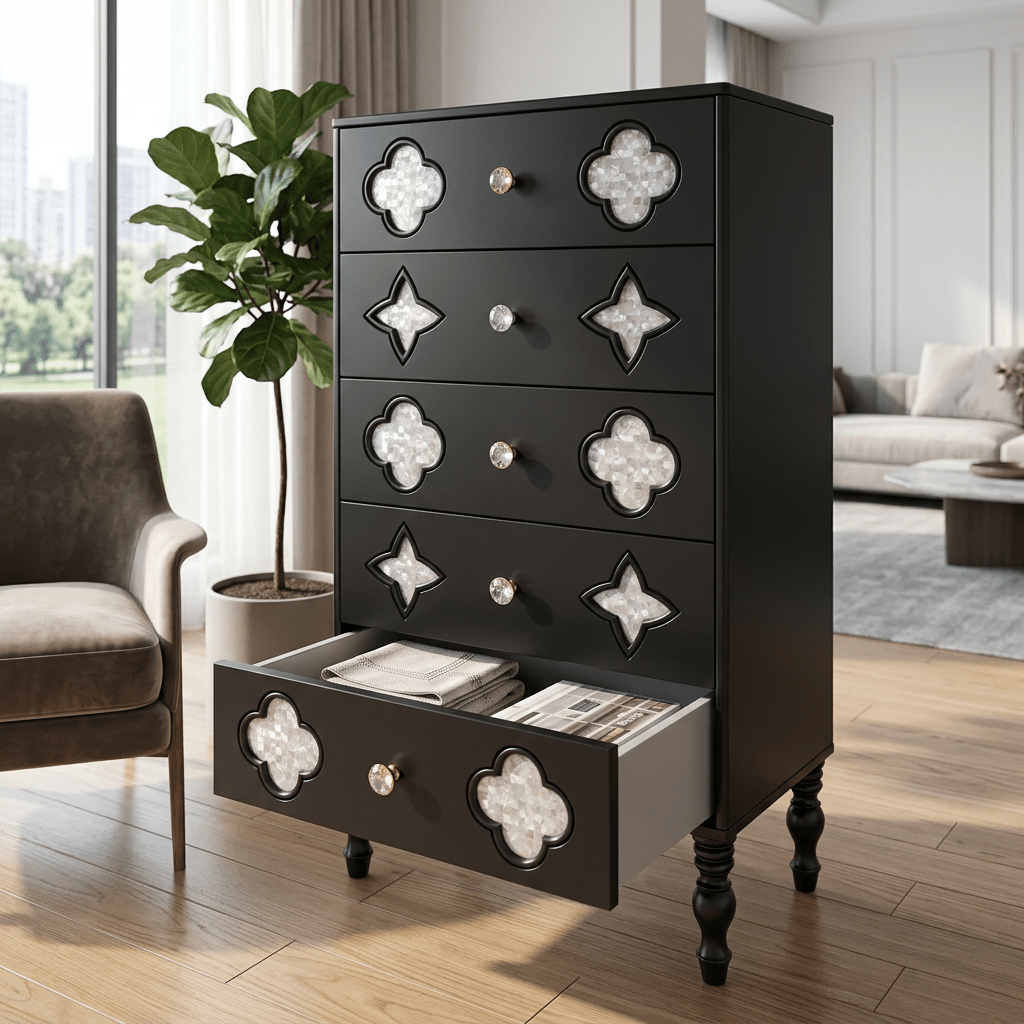 The Fritillaria Five-Drawer Chest