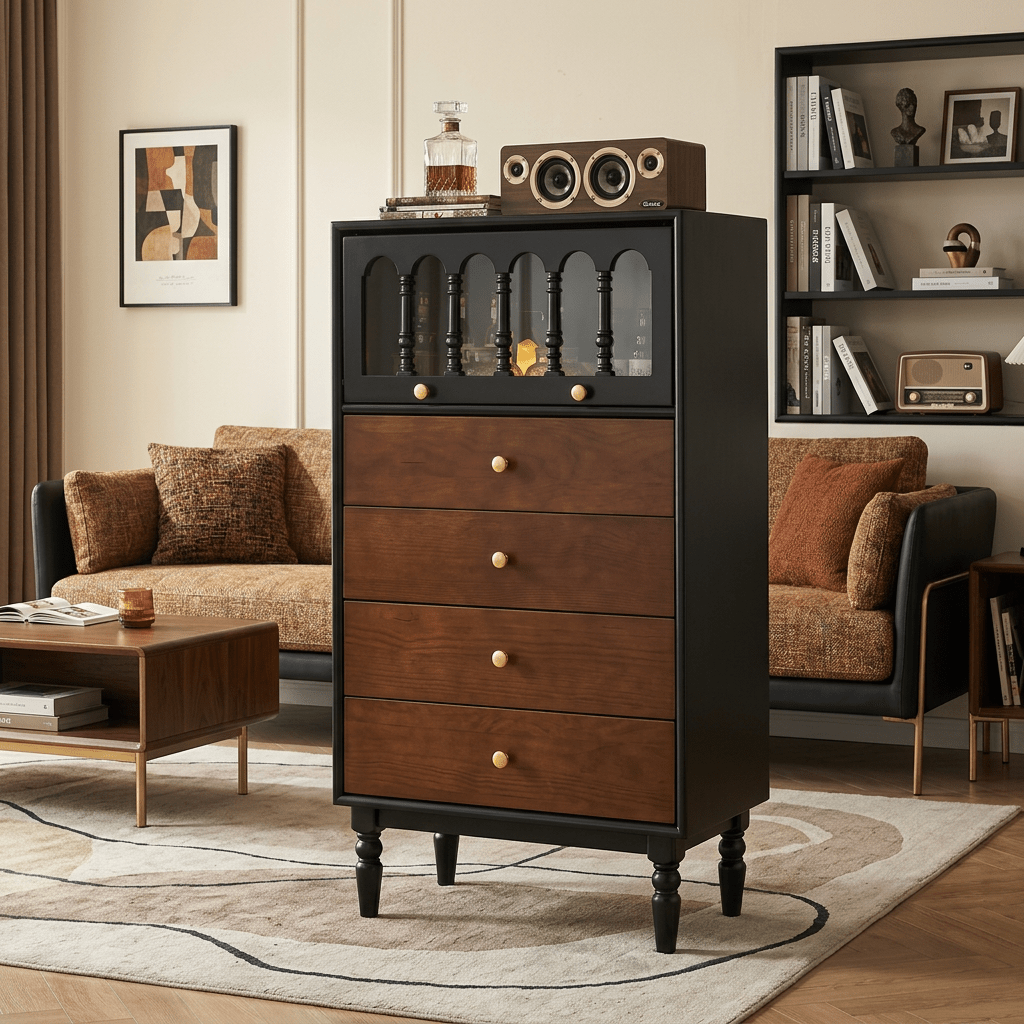 The Halliway Retro Sideboard - Altera