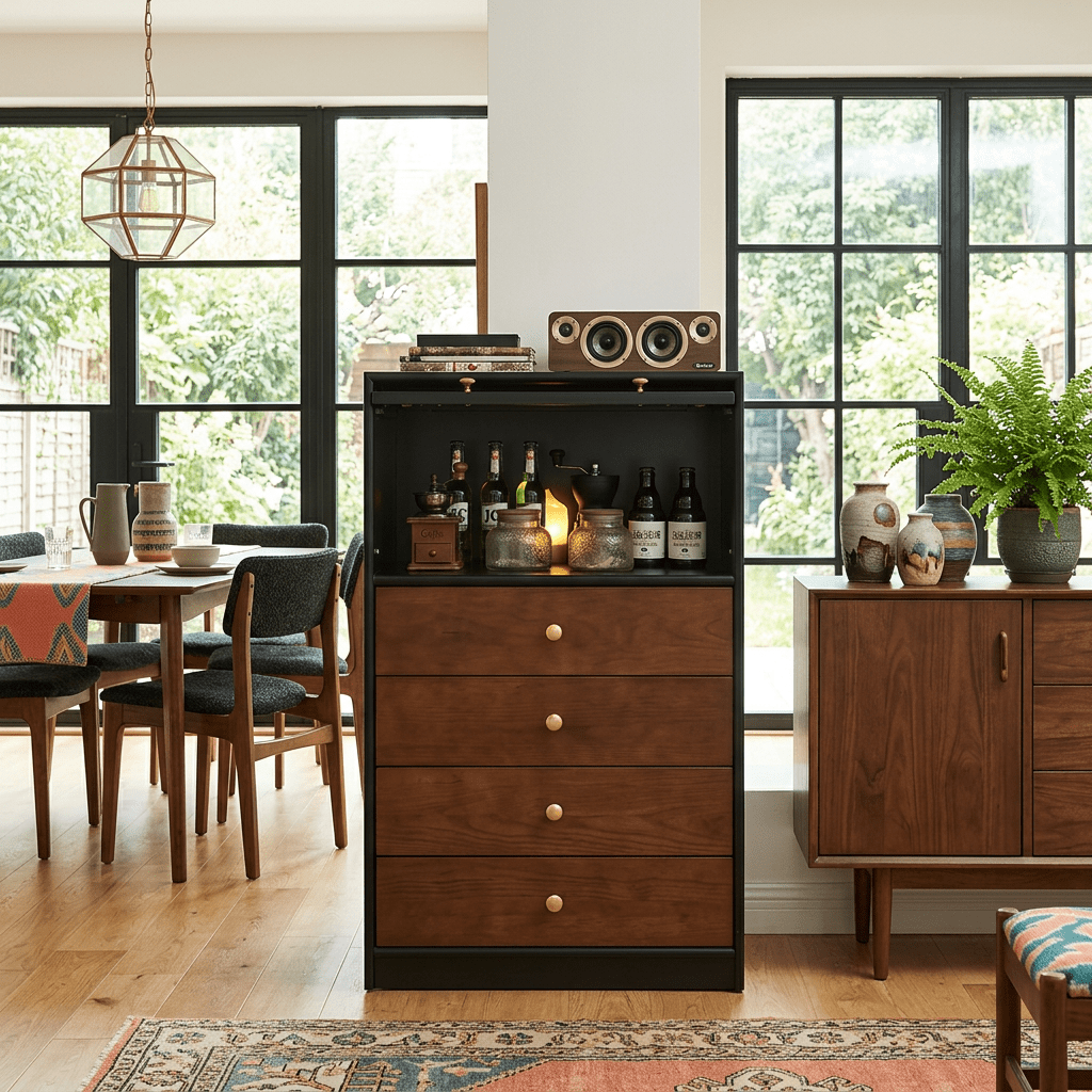 The Halliway Retro Sideboard - Altera