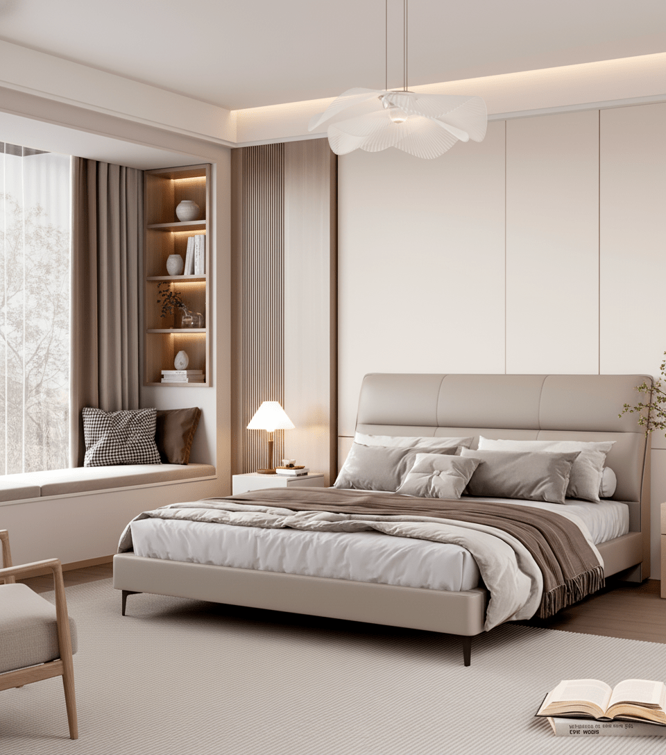 The Haven King - Size Platform Bed - Altera