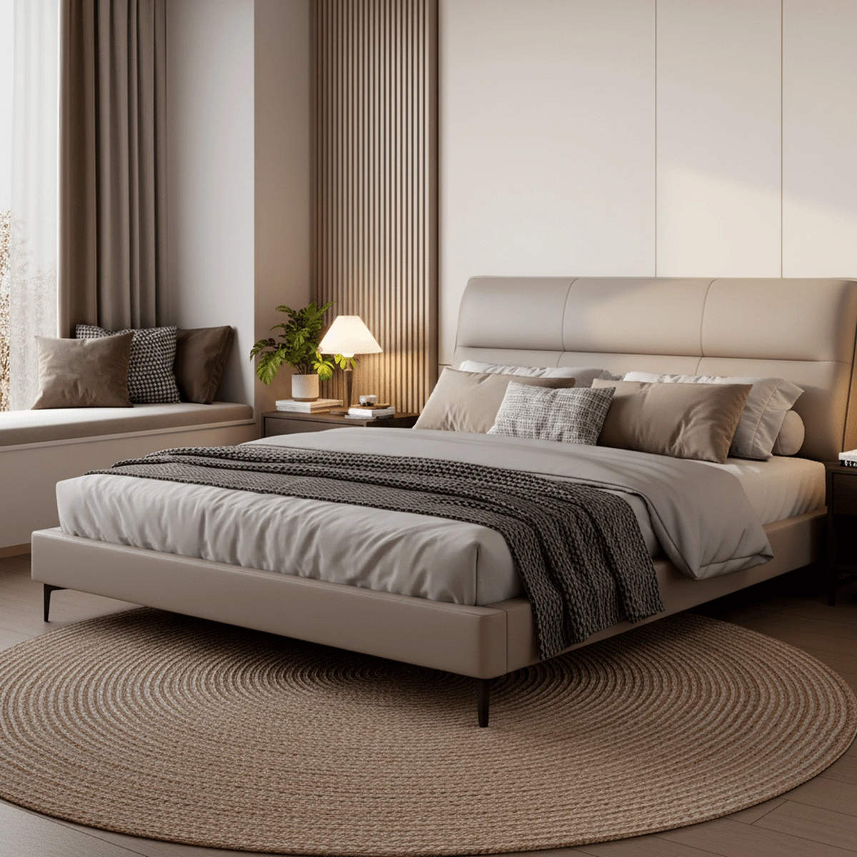 The Haven King-Size Platform Bed