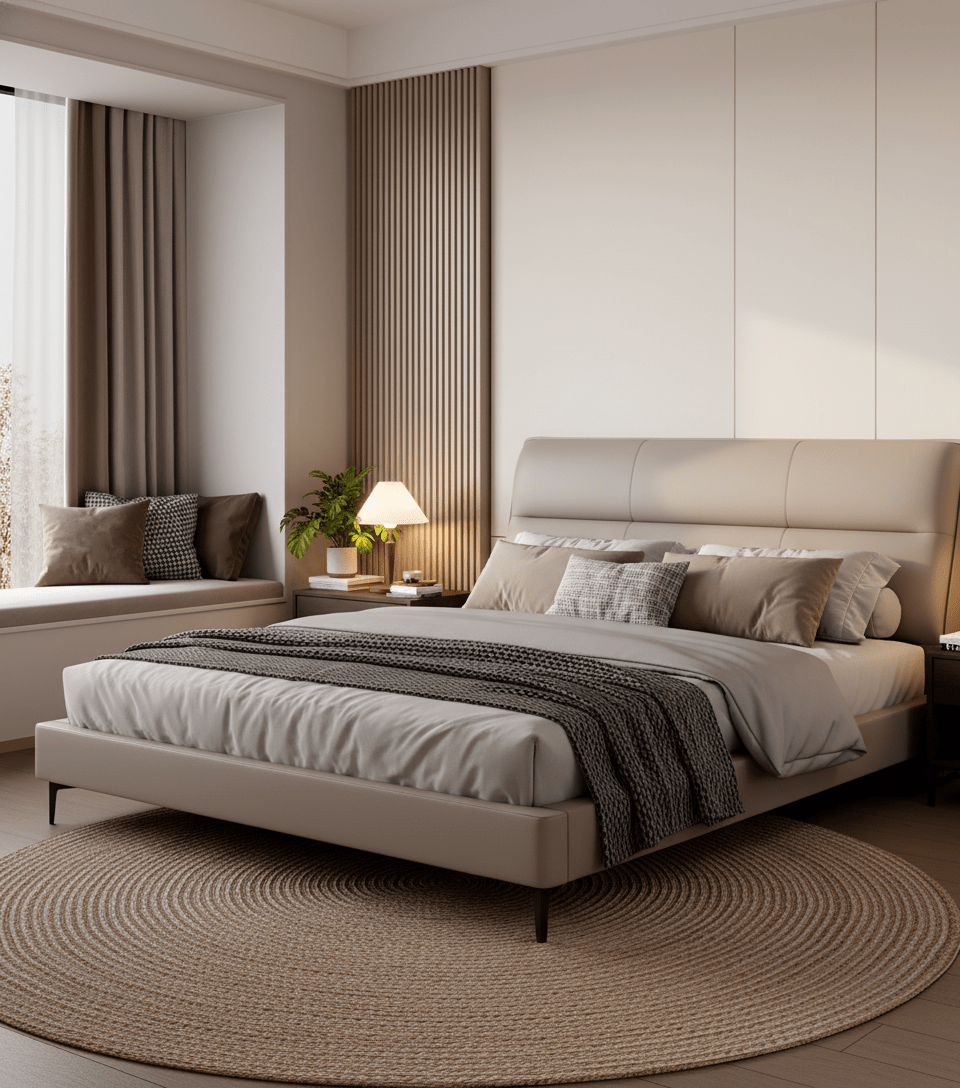 The Haven King - Size Platform Bed - Altera