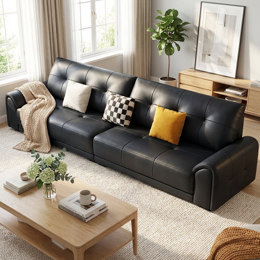 The Melbourne Urban Leather Sofa - Altera