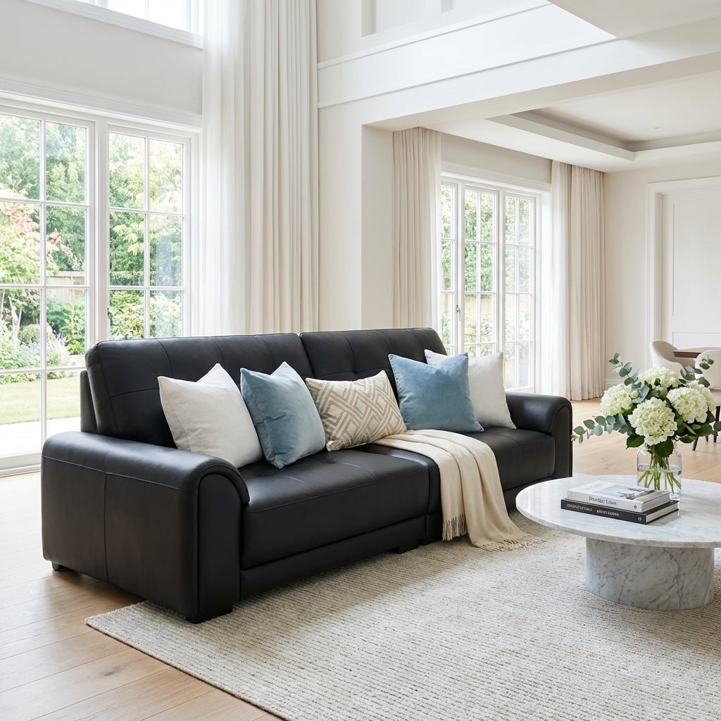 The Melbourne Urban Leather Sofa - Altera