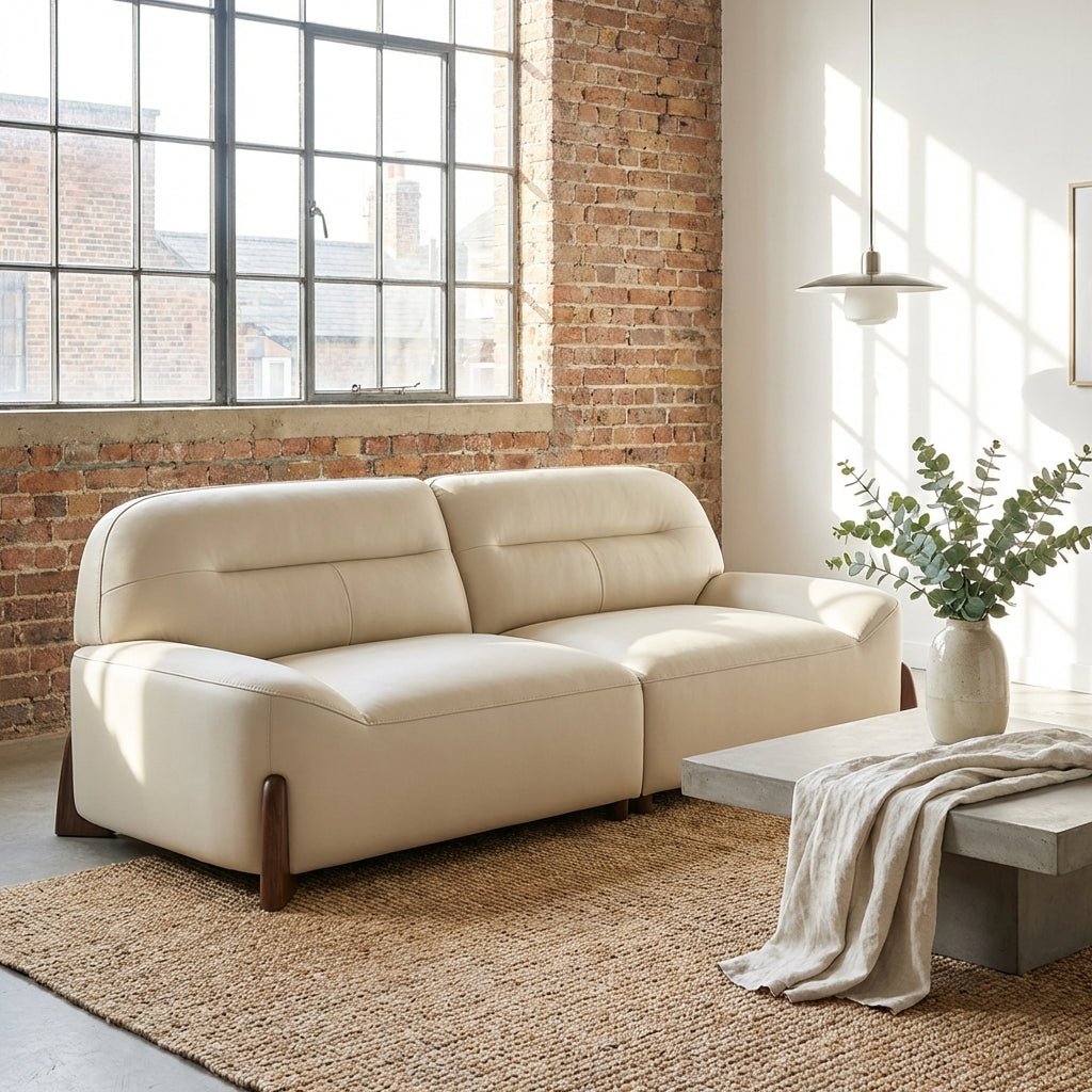The Postdam Scratch - Resistant Leather Sofa - Altera