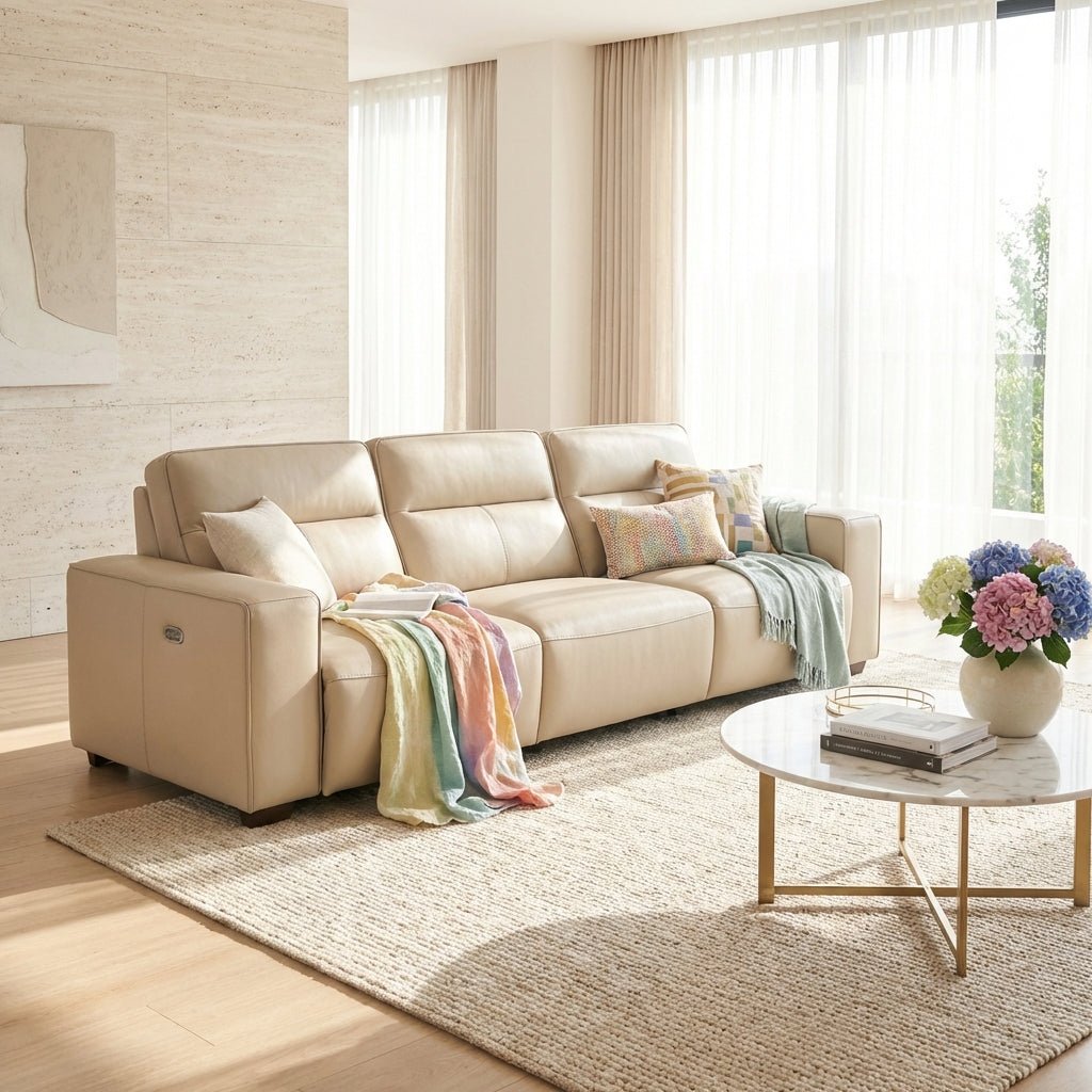 The Vantaa Eco Leather Reclining Soa - Altera