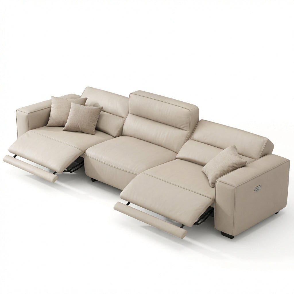 The Vantaa Eco Leather Reclining Soa - Altera