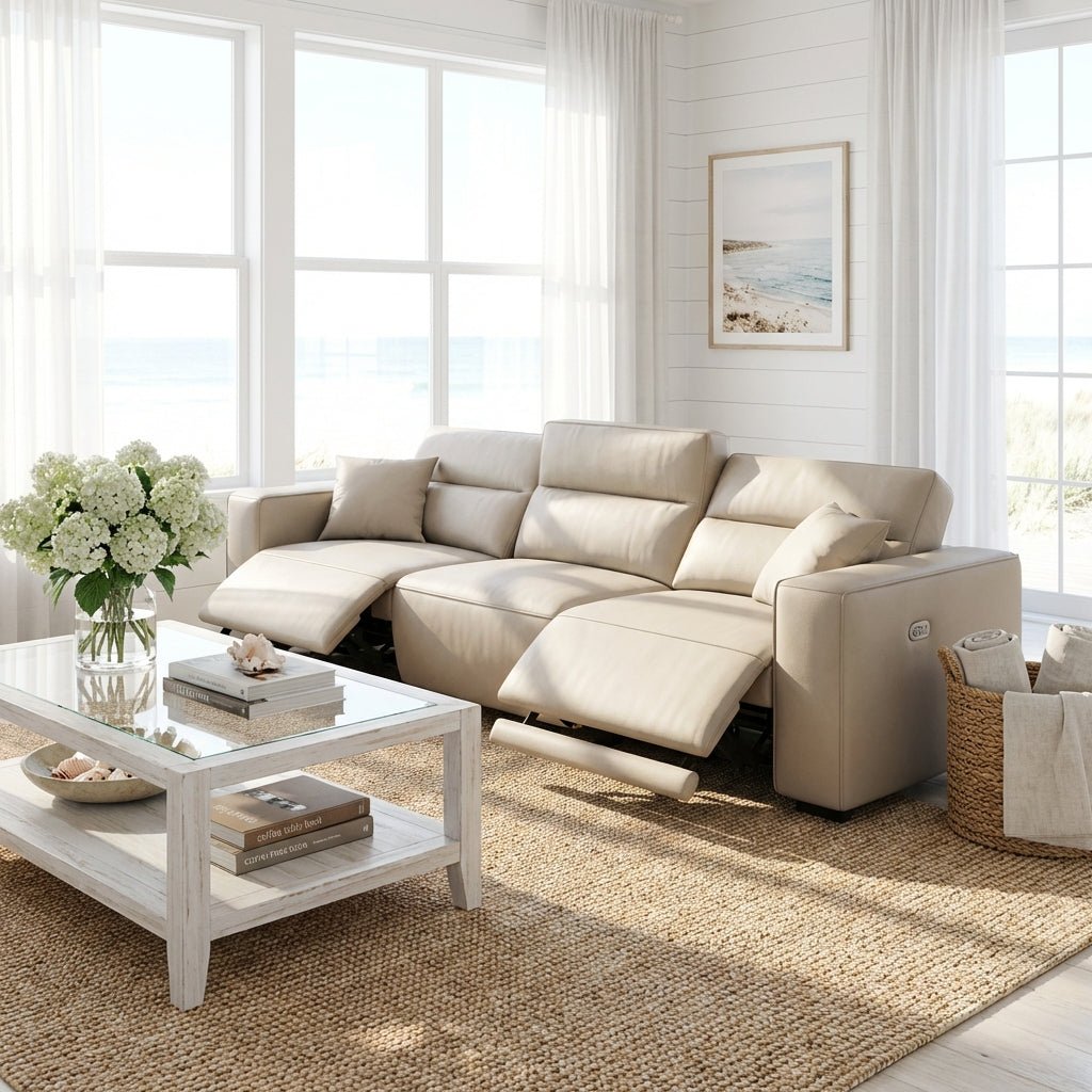 The Vantaa Eco Leather Reclining Soa - Altera