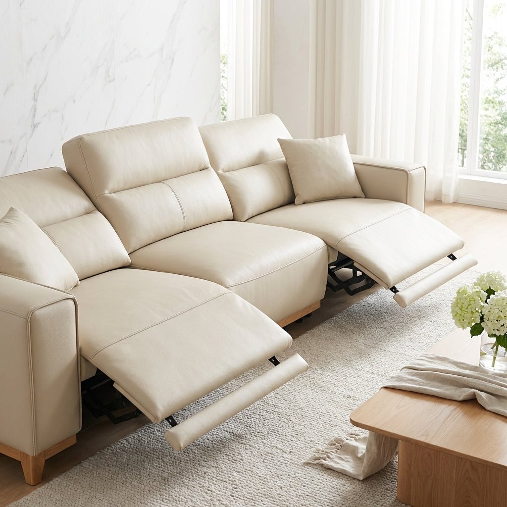 The Vantaa Eco Leather Reclining Soa - Altera