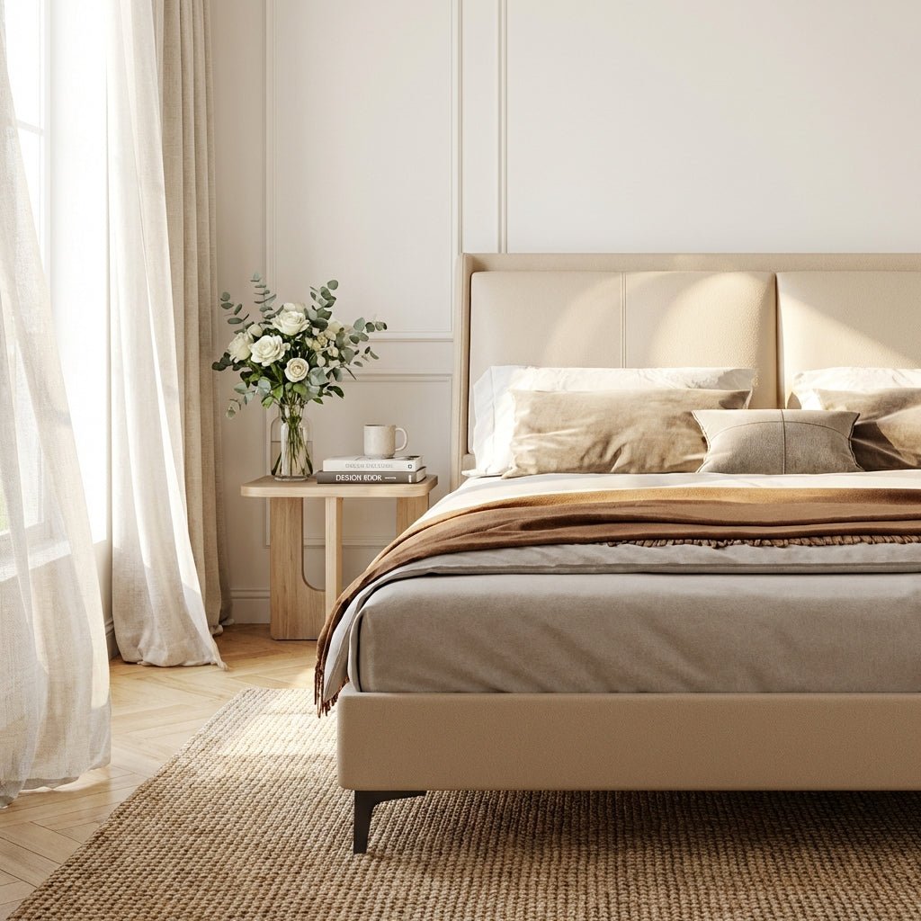 The Vienna Upholstered Queen Bed - Altera