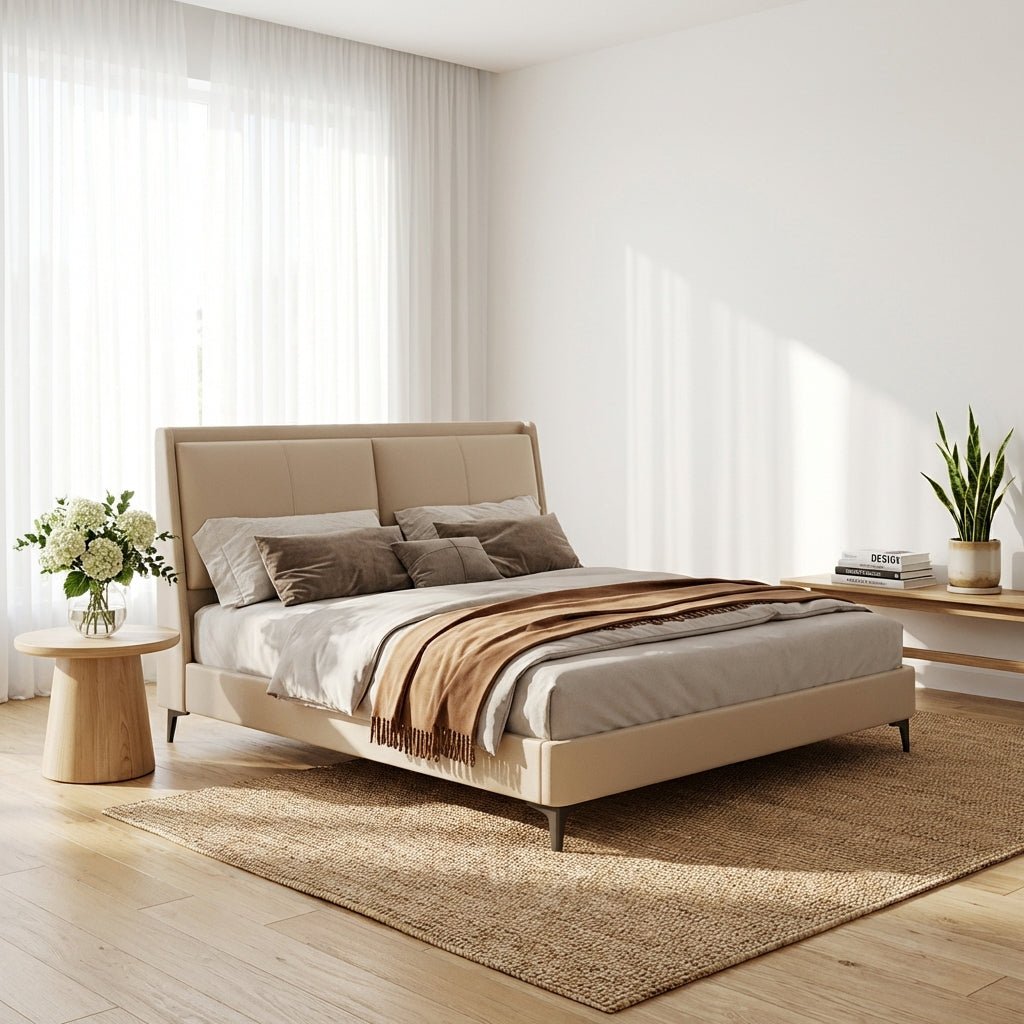 The Vienna Upholstered Queen Bed - Altera