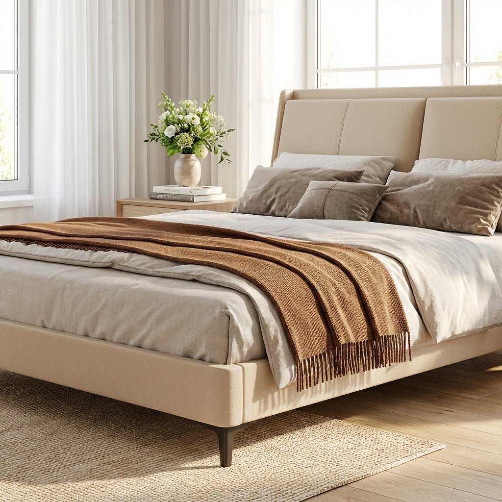 The Vienna Upholstered Queen Bed - Altera