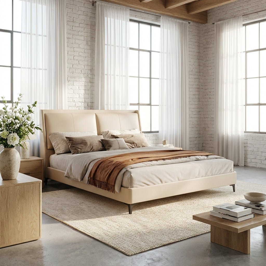 The Vienna Upholstered Queen Bed - Altera