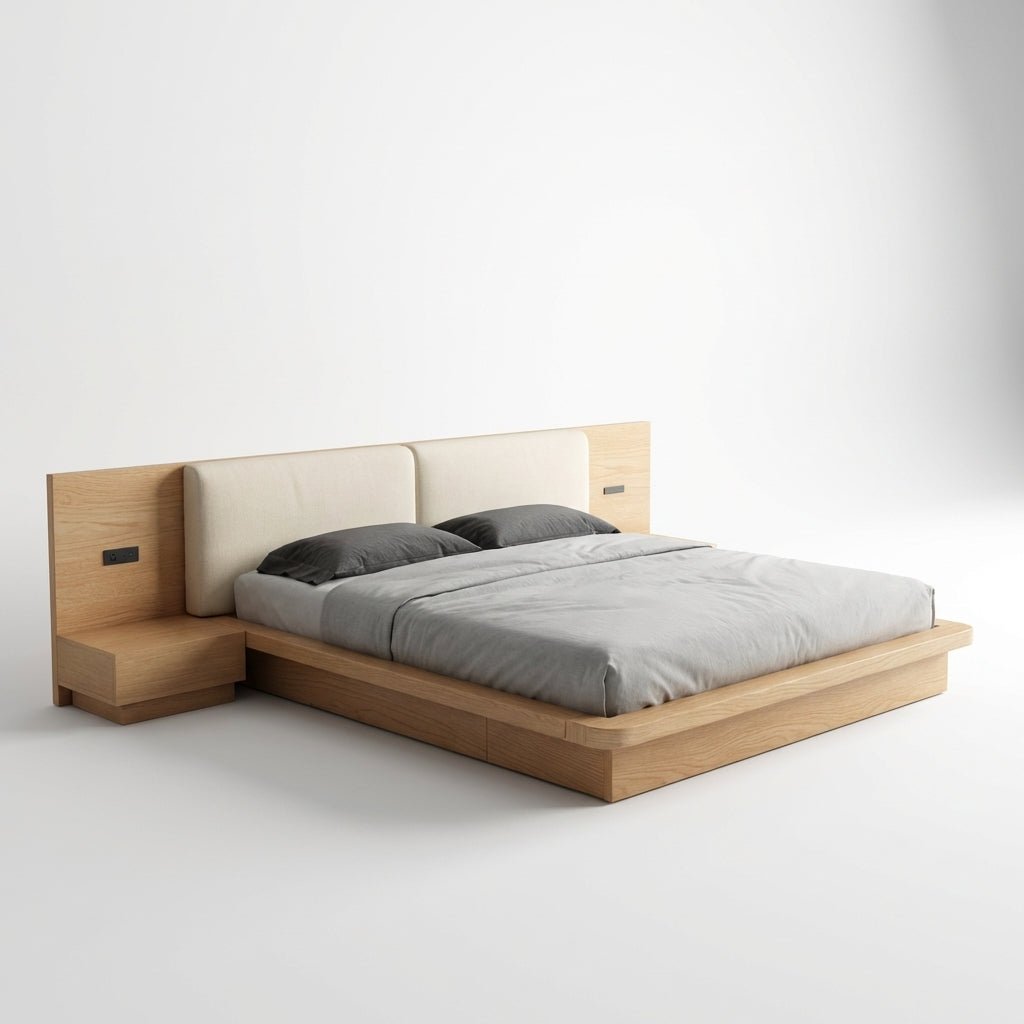 The Zenith Queen Bed with Lift Up Storage