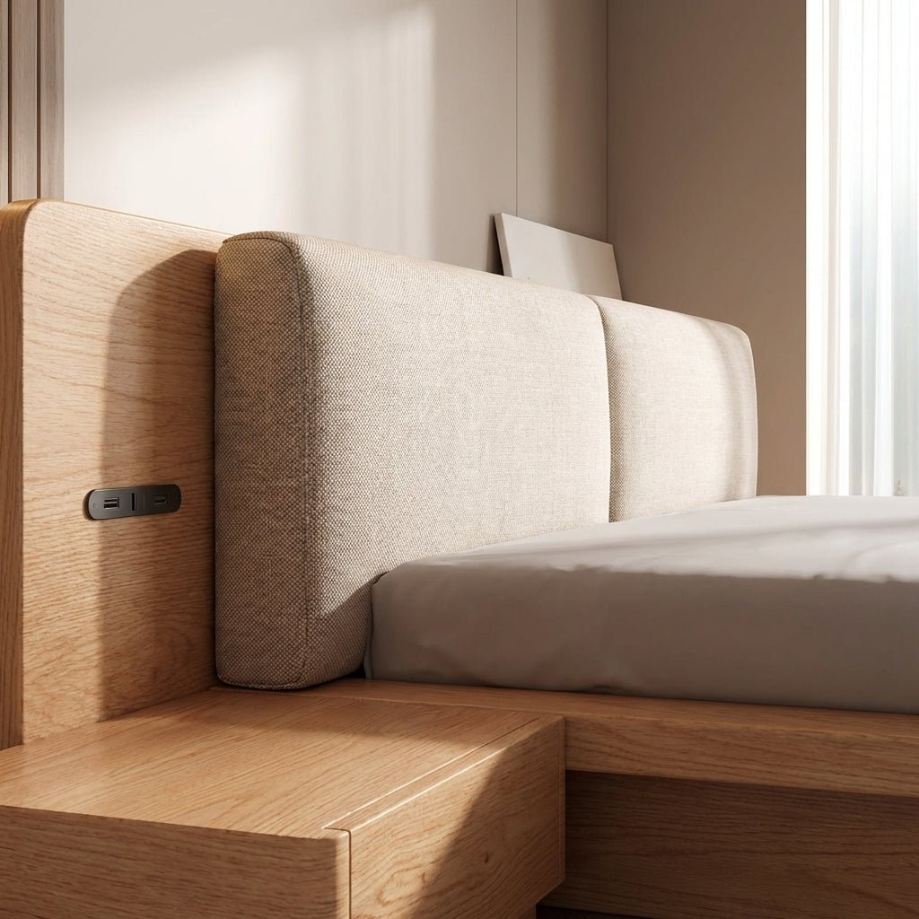 The Zenith Queen Bed with Lift Up Storage