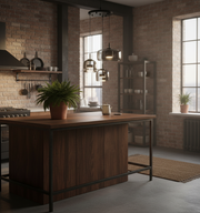 Ash Gray Cascading Pendant Chandelier