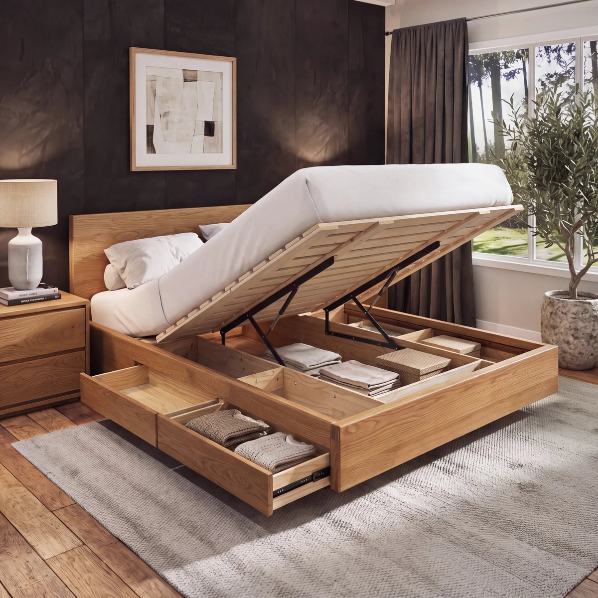 Timberton Drawers Storage Bed - Altera