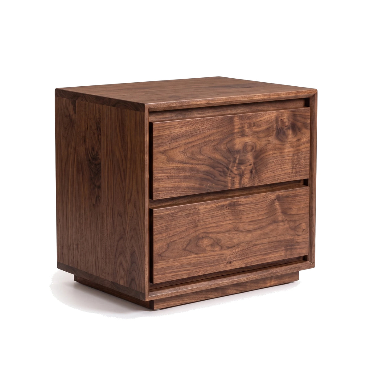 Timberton Nightstand in Black Walnut on white