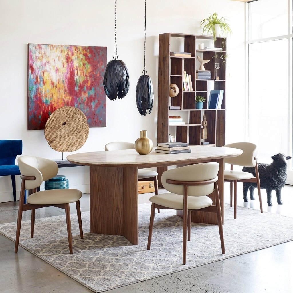 Tokyo Oval Dining Table and Chair Set - Altera