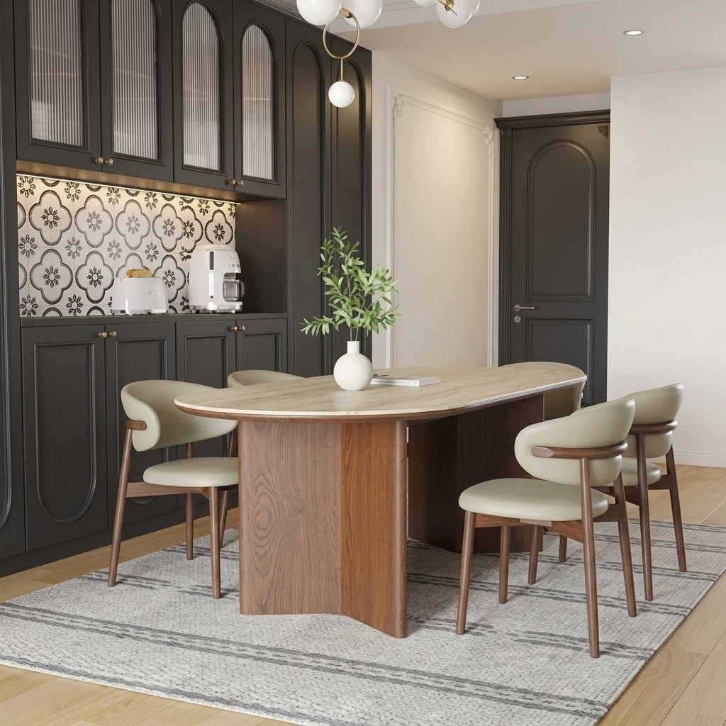 Tokyo Oval Dining Table and Chair Set - Altera