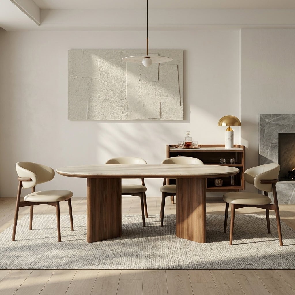 Tokyo Oval Dining Table and Chair Set - Altera