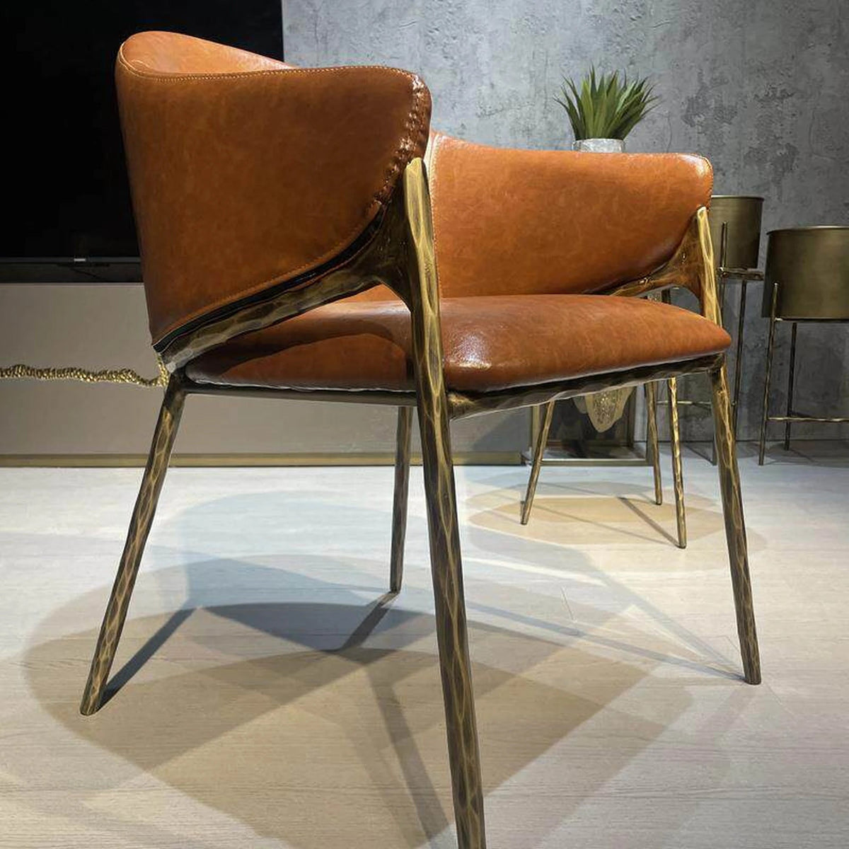 Toledo Leather Dining Chair - Altera