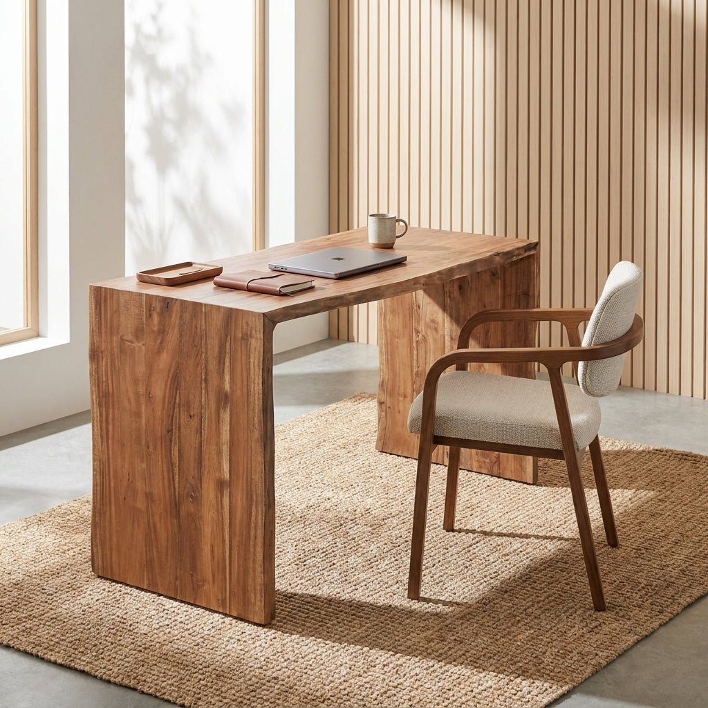 Torrington Desk Natural Brown - Altera