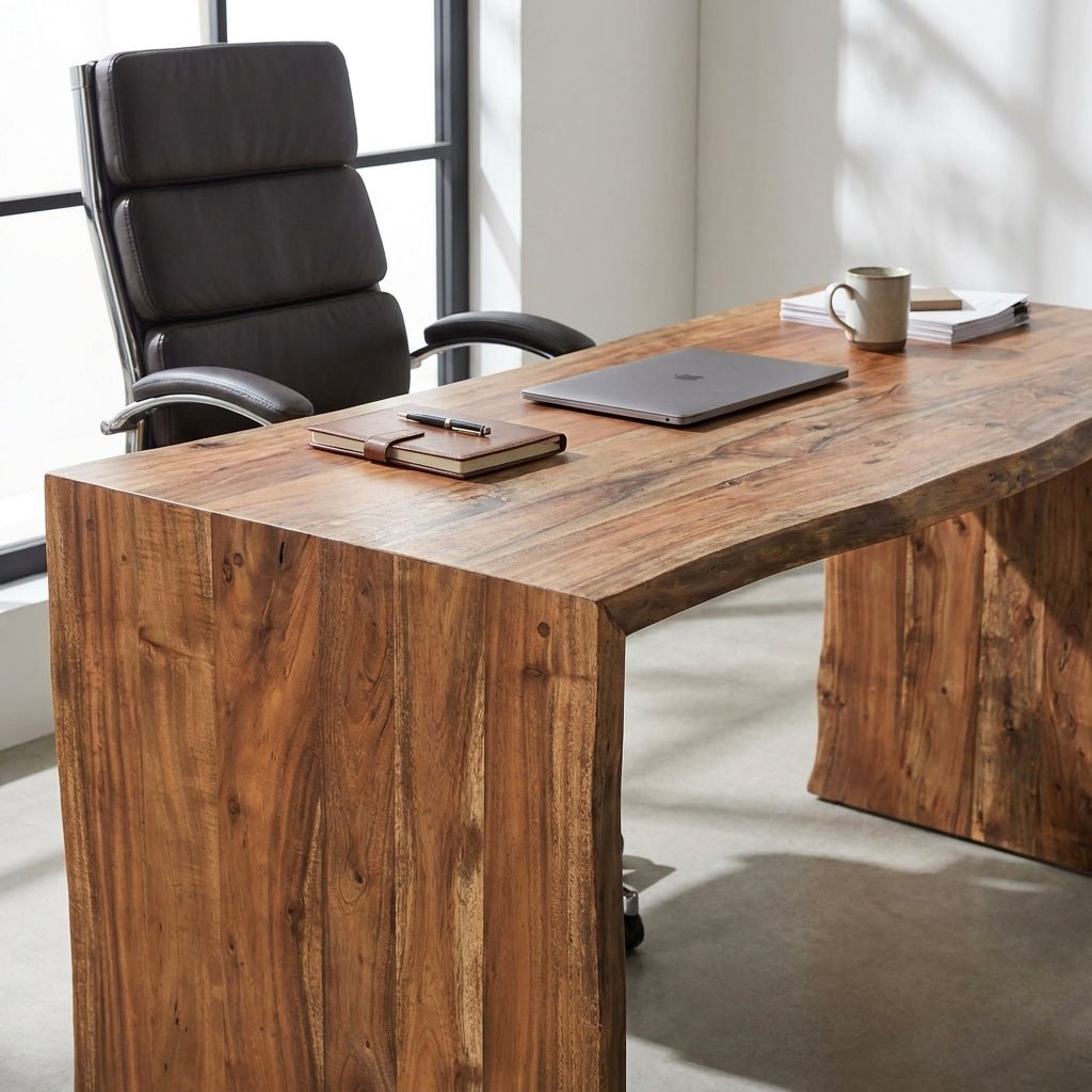 Torrington Desk Natural Brown - Altera