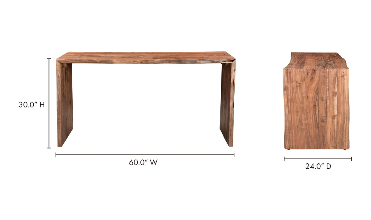 Torrington Desk Natural Brown - Altera