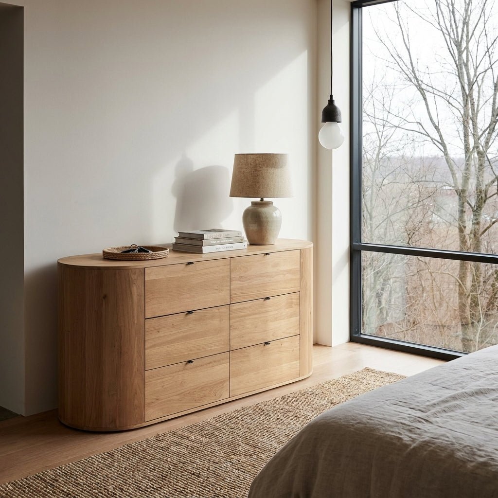 Torsten 6 Drawer Dresser Natural - Altera