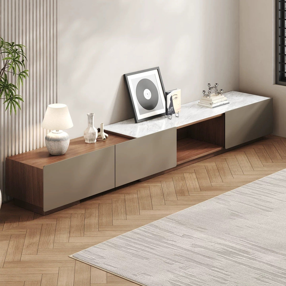 Toulouse Extendable TV Stand & Coffee Table - Altera