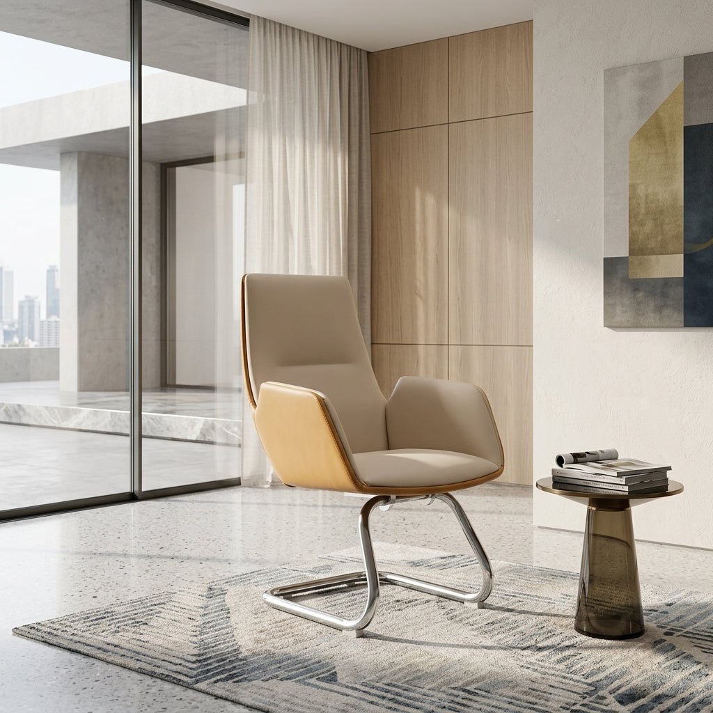 Udaipur Premium Leather Office Chair - Altera