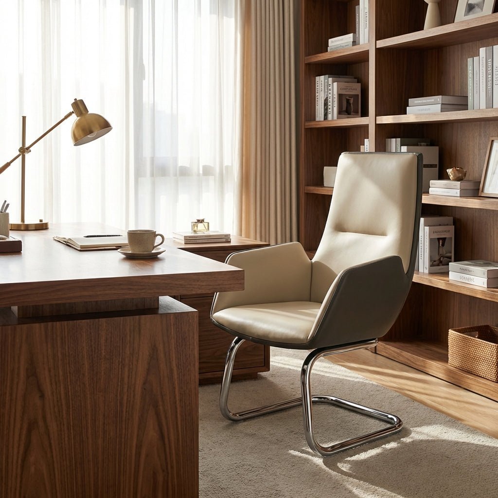 Udaipur Premium Leather Office Chair - Altera
