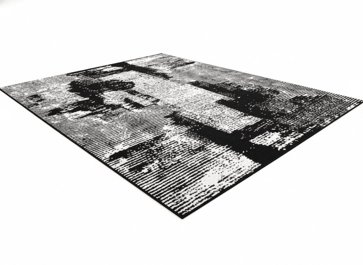Urban Ink Distressed Woven Carpet - Altera