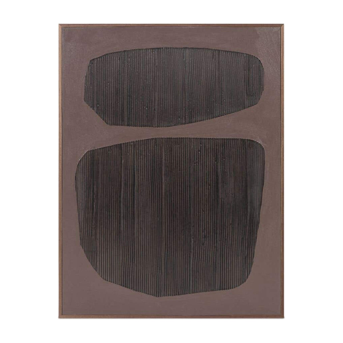 Urbino Framed Painting Deep Purple Palette - Altera