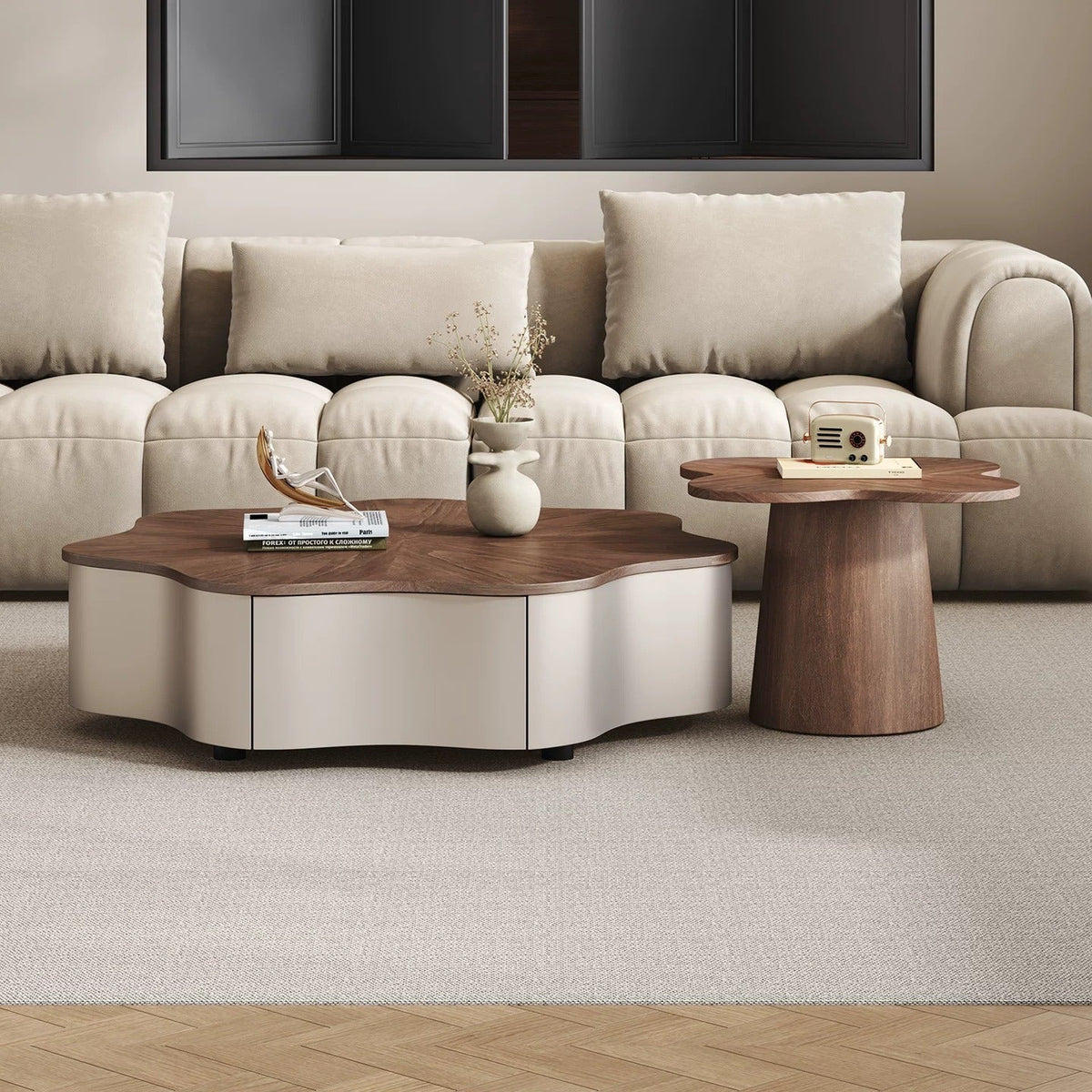 Vaasa Coffee Table & Side Table - Altera