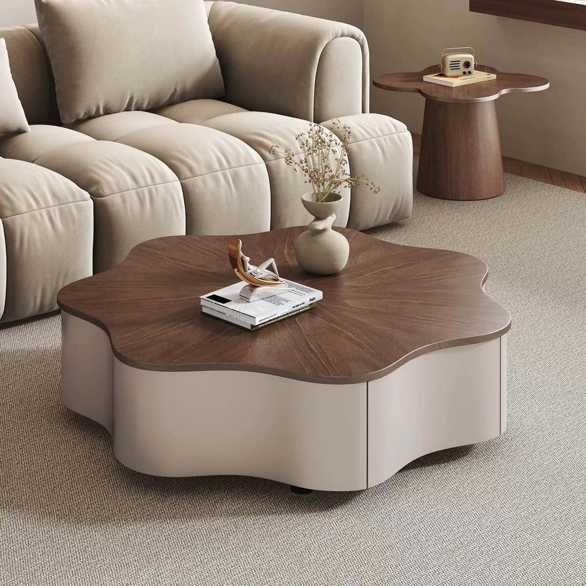 Vaasa Coffee Table & Side Table - Altera